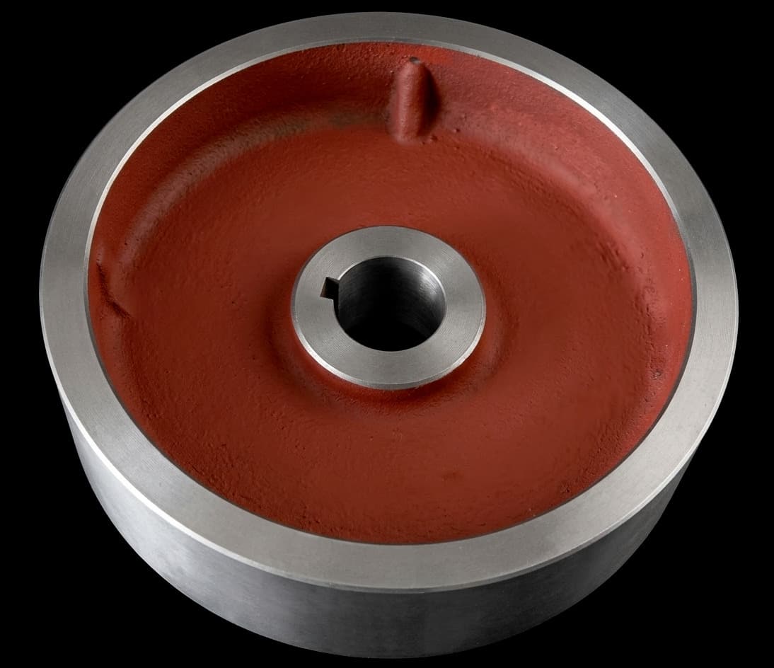Gray cast iron brake drum, machined