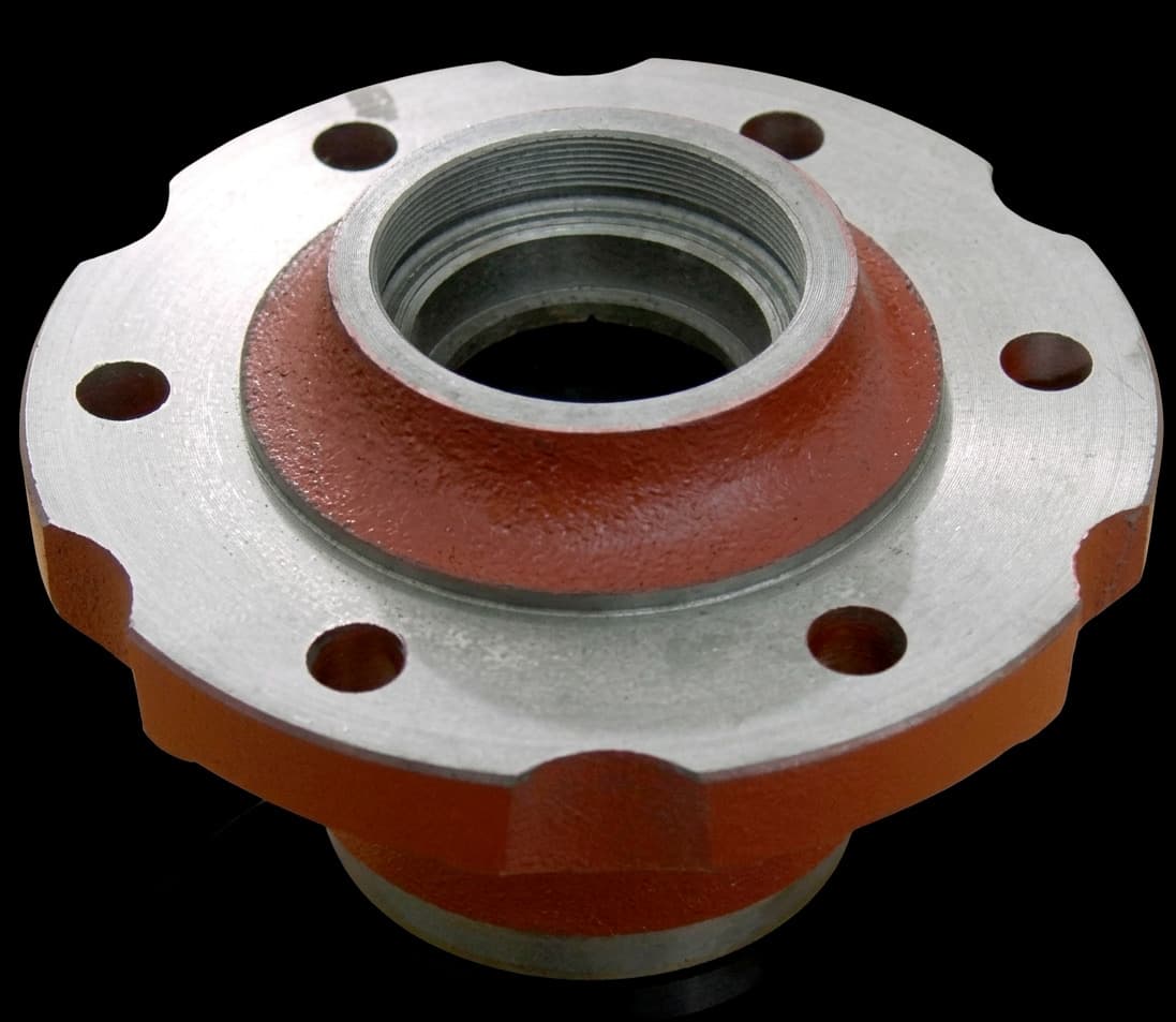 SG ductile iron tractor front wheel hub casting